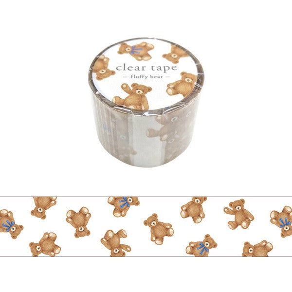 Mind Wave Clear PET Tape: Fluffy Bear