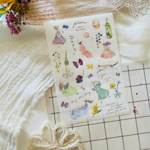 Pion 2015 Deco Sticker: Slowly