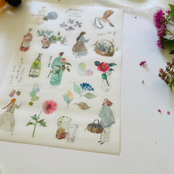 Pion 2015 Deco Sticker: Green