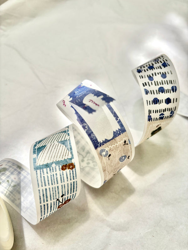 Pion 2015 Washi Tape: Ten Parts (Die Cut)