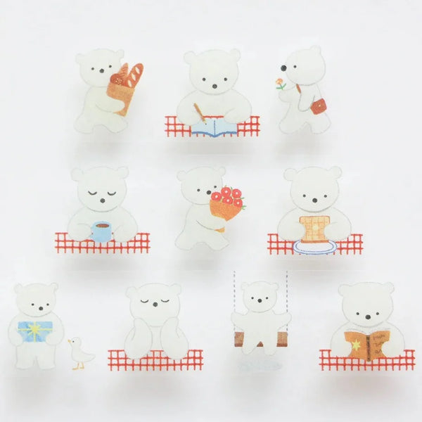Cozyca x Mariko Fukuoka Clear Washi Tape: One Day