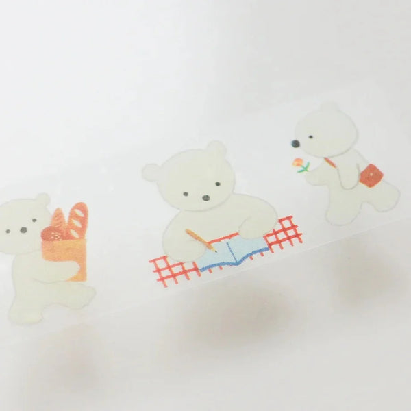 Cozyca x Mariko Fukuoka Clear Washi Tape: One Day