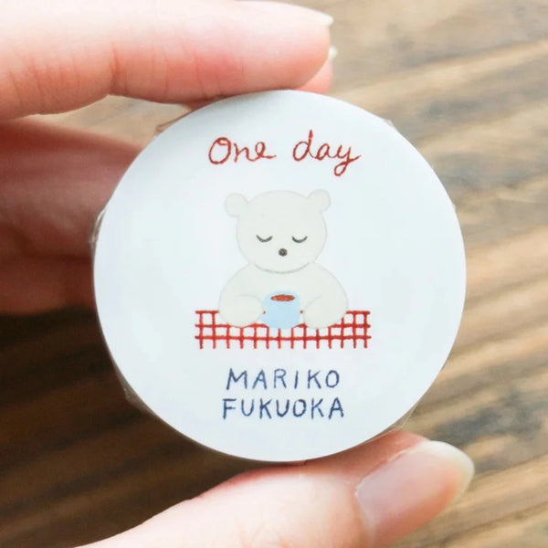 Cozyca x Mariko Fukuoka Clear Washi Tape: One Day