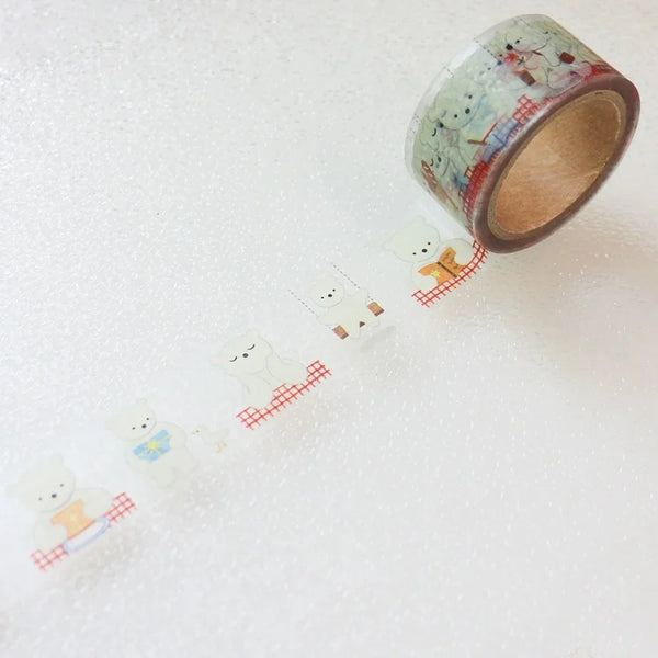 Cozyca x Mariko Fukuoka Clear Washi Tape: One Day