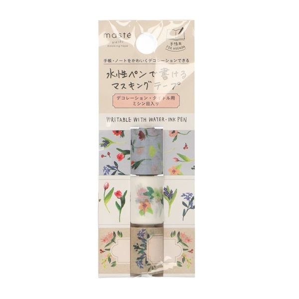 Mark masté Washi Tape: Flower 1