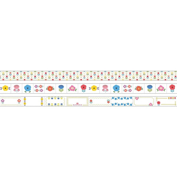 Mark masté Washi Tape: Flower 2