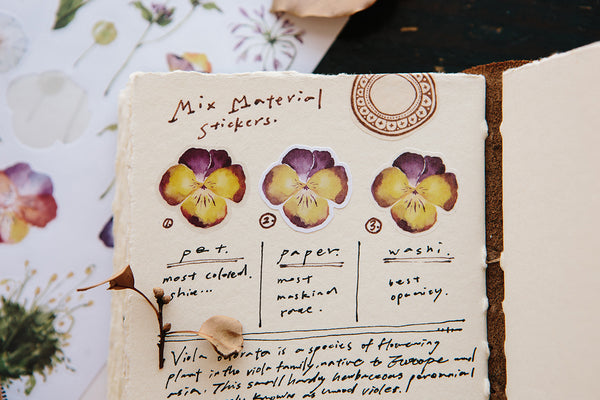 OURS Flowers Sticker Pack