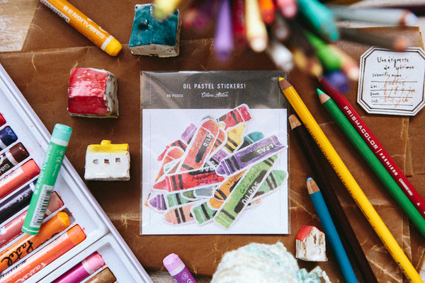 OURS Crayon Sticker Pack