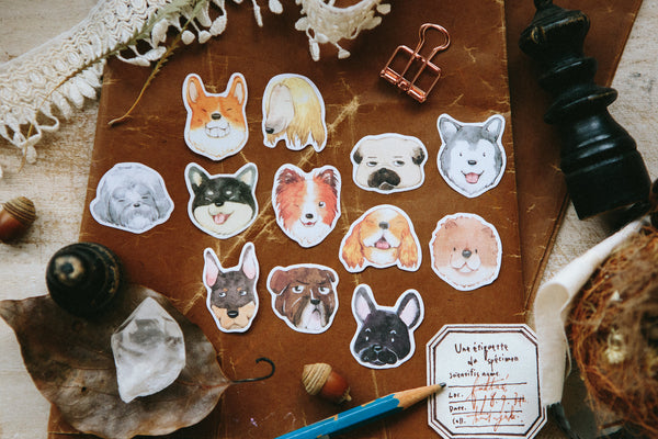 OURS Dogs Party Sticker Pack