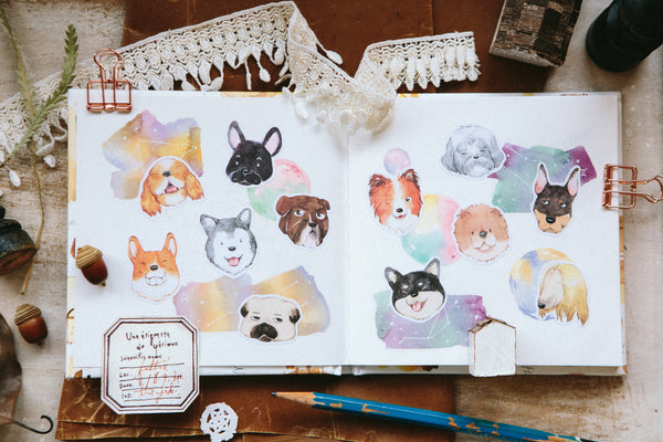 OURS Dogs Party Sticker Pack