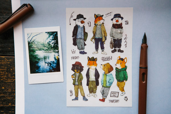 OURS UrbanWears Transfer Stickers