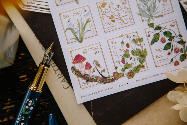 OURS Wild Wreath 2 Stamp Sticker