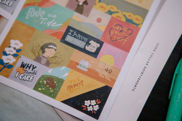 OURS Those Little Thoughts Sticker