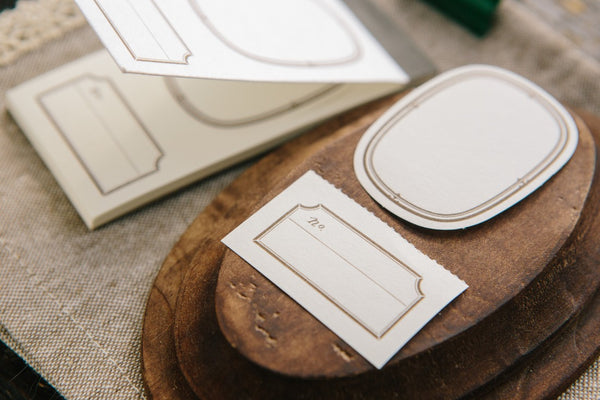 OURS Hypoellipse Label Letterpress Book