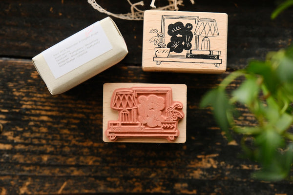 OURS On the Wall Rubber Stamp