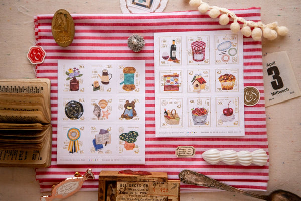 OURS The Gift Stamp Sticker