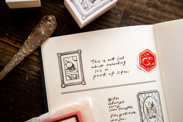 OURS "The Gift" Rubber Stamp Series