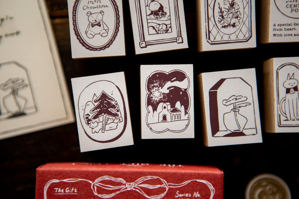 OURS "The Gift" Rubber Stamp Series