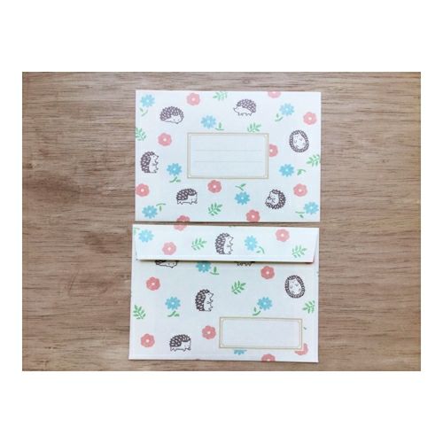 Furukawa Shiko Letter Set: Hedgehog