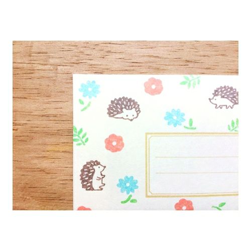 Furukawa Shiko Letter Set: Hedgehog