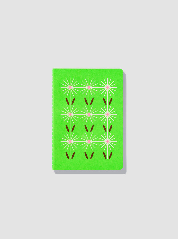 Stitch Note Spring Edition - Flowers on the grass