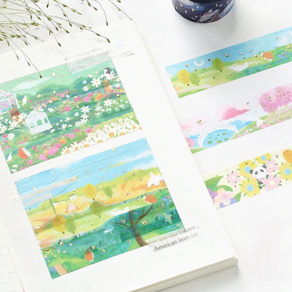 BGM Washi Tape: Little Wood