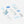 BGM Deco Sticker Flower Clear sticker: Blossom Blue