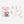 BGM Deco Sticker Flower Clear sticker: Blossom Pink