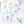 BGM Deco Sticker Flower Clear sticker: Blossom Purple