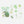 BGM Deco Sticker Flower Clear sticker: Blossom Green