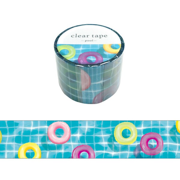 Mind Wave Clear Washitape: Pool