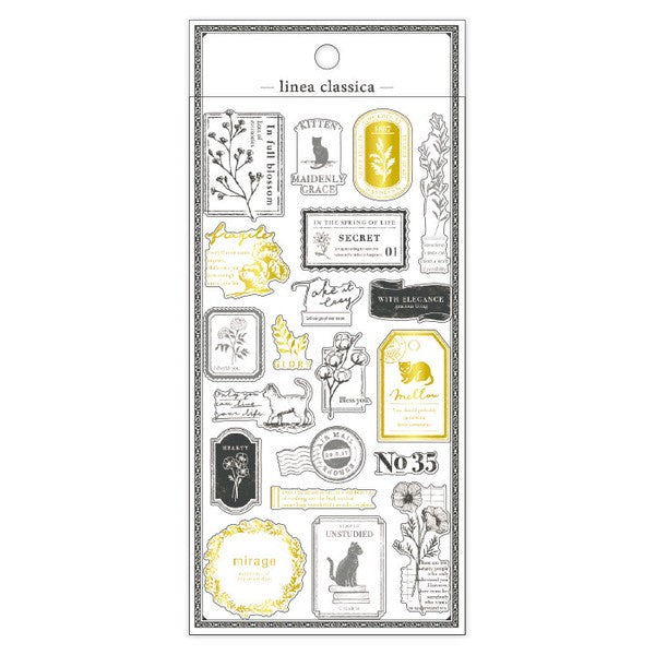 Mind Wave Linea Classica Sticker: Cat