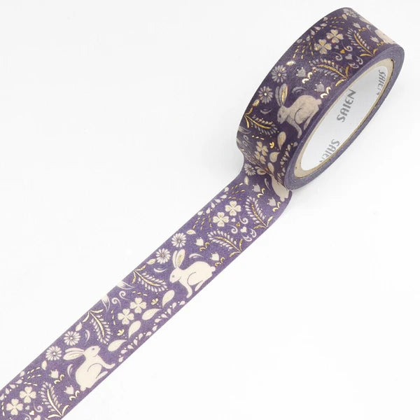Kamiiso Sansyo Saien Washi Tape: Rabbit