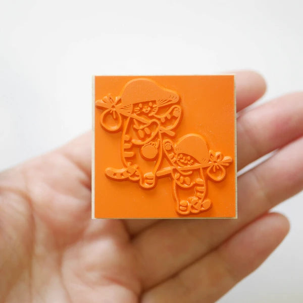 4leg Mushroom Cat Stamp: See You Soon!