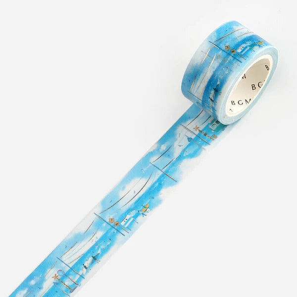 BGM Washi Tape: Coastal Town