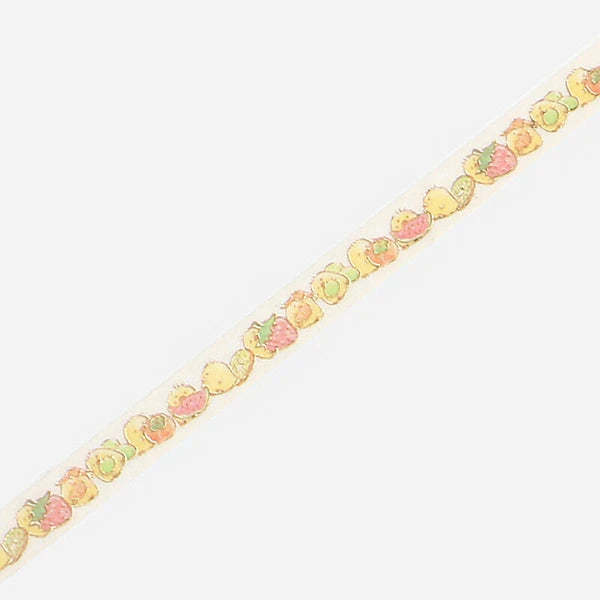BGM Life Washi Tape: Chick Fruits