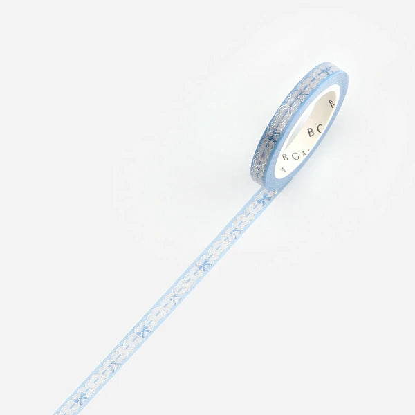 BGM Life Washi Tape: Blue Lace