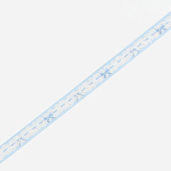 BGM Life Washi Tape: Blue Lace