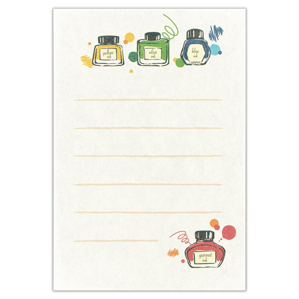 Yurubun Mini Letter Set: Fountain Pen Ink
