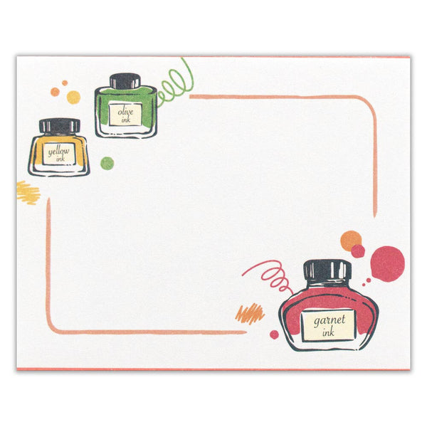 Yurubun Mini Letter Set: Fountain Pen Ink