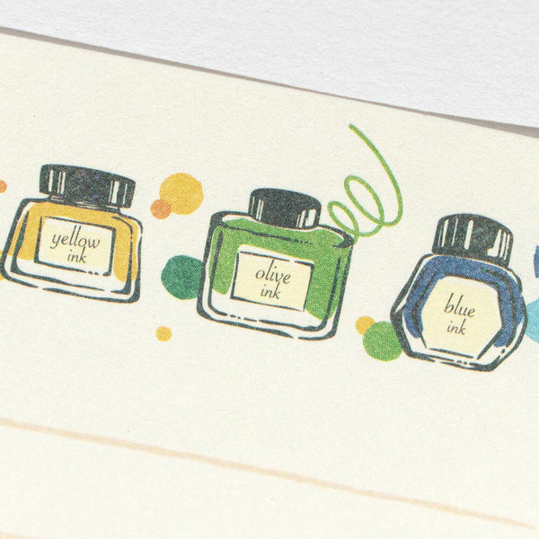 Yurubun Mini Letter Set: Fountain Pen Ink