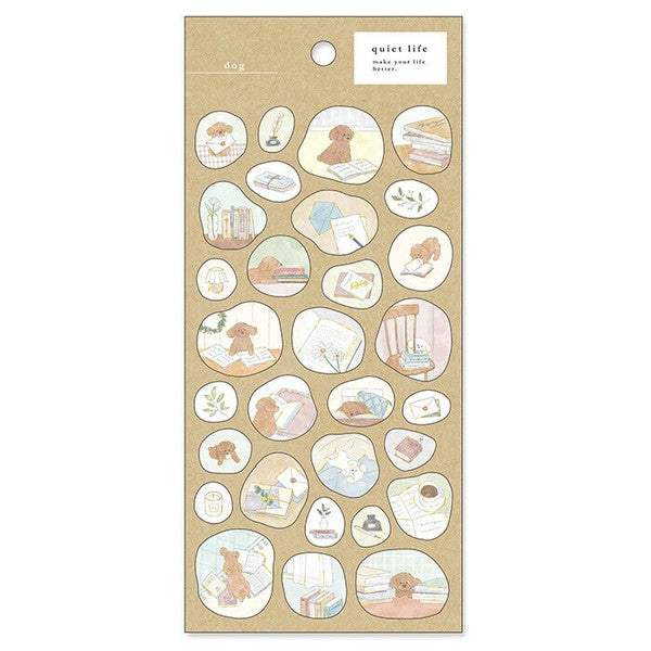 Mind Wave Quiet Life Stickers: Dog
