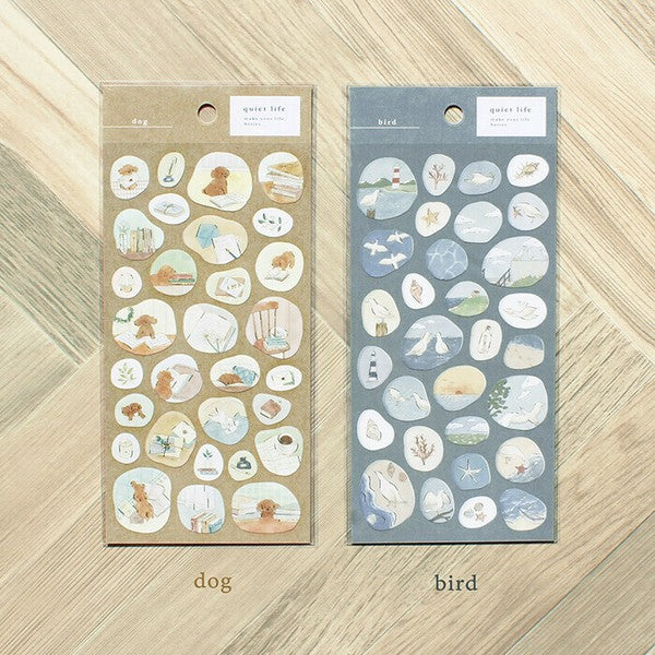 Mind Wave Quiet Life Stickers: Dog