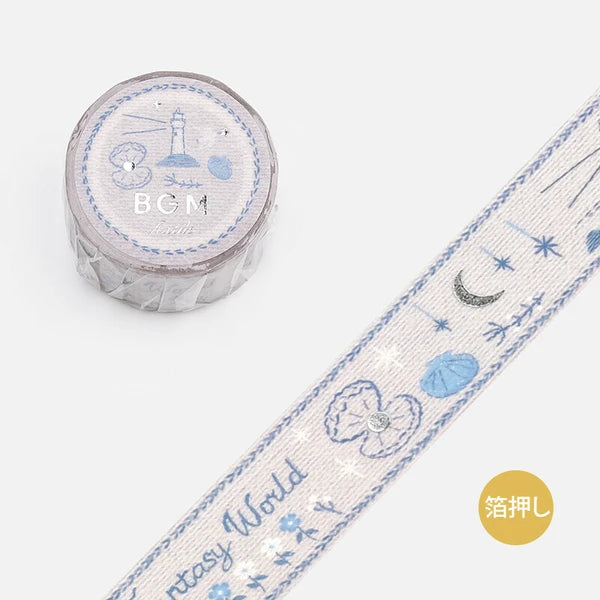 BGM Stitchwork Ribbon Washi Tape: Fantasy World