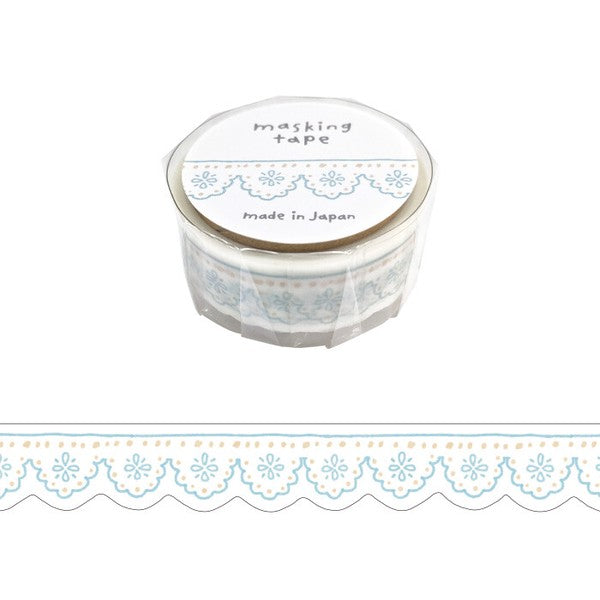 Mind Wave Hokkori Series Die-Cut Washi Tape: Lace