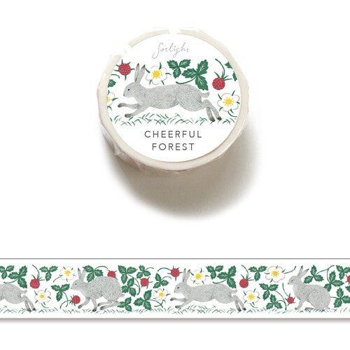 Sotlight Cheerful Forest Washi Tape: Rabbit