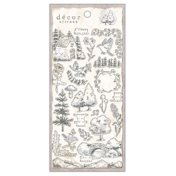 Mind Wave Decor Sticker: Dim Gray