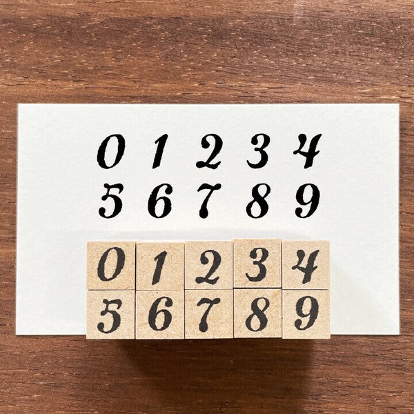 Stamp Marche: Numbers (Set of 10)