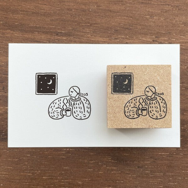 Stamp Marche: Marle Coffee at Night