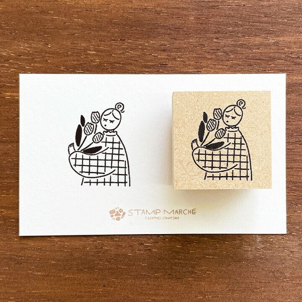 Stamp Marche: Marle Tulips